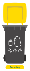 Peterborough recycling bin