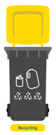 Peterborough recycling bin
