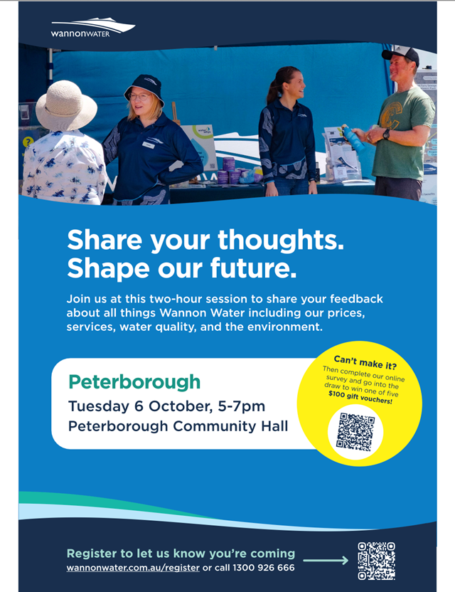 Wannon Water Community Converation